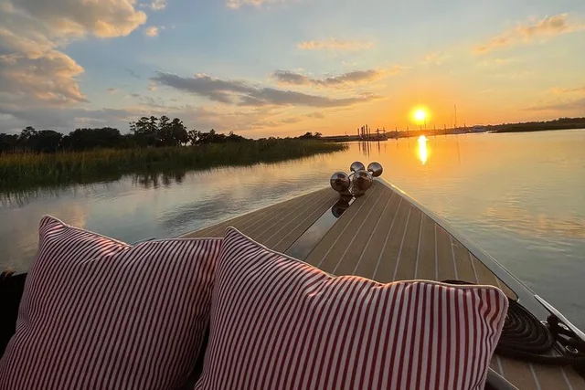 Savannah Electric Boat Charter at Sunset - Image 4