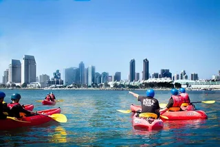 San Diego Bay Guided Kayak Tour in Coronado 1.5 hr