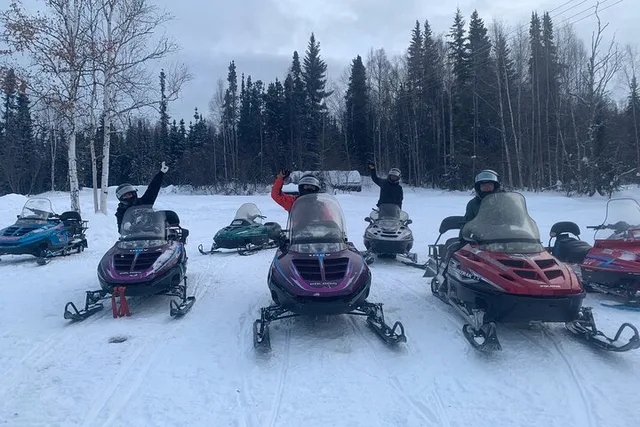 Fairbanks Snowmobile Tour 90 Min - Image 1