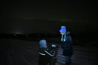 Fairbanks Northern Lights Viewing at Murphy Dome thumbnail 2
