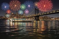 New York Harbor Fireworks Cruise with BBQ Buffet thumbnail 6