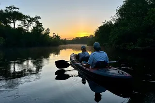 Everglades Kayak Tour at Sunset