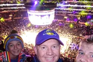 Los Angeles Lakers Basketball Game Ticket thumbnail 4