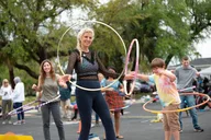 Lynn Haven Yoga with a Hula Hoop 50 min thumbnail 4