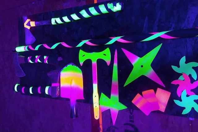Las Vegas Axe Throwing Neon Experience - Image 2