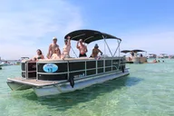 Okaloosa Island Pontoon Boat Rental 4 hr thumbnail 2
