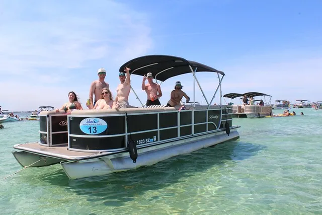 Okaloosa Island Pontoon Boat Rental 4 hr - Image 2