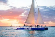 Key West Catamaran Champagne Sunset Sail 1.5 hr thumbnail 4