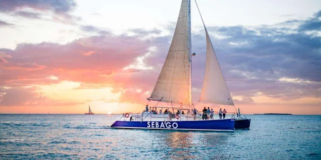 Key West Catamaran Champagne Sunset Sail 1.5 hr - Image 4