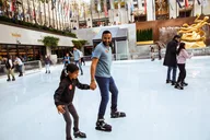 New York Ice Skating at Rockefeller Center thumbnail 3