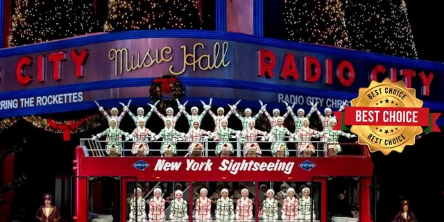 New York City Christmas Rickshaw Tour - Image 1