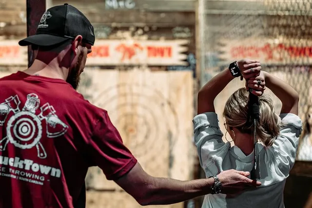Charleston Axe Throwing and Games Venue 1 hr - Image 1