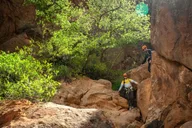 Moab Canyoneering Adventure in Ephedra's Grotto thumbnail 6