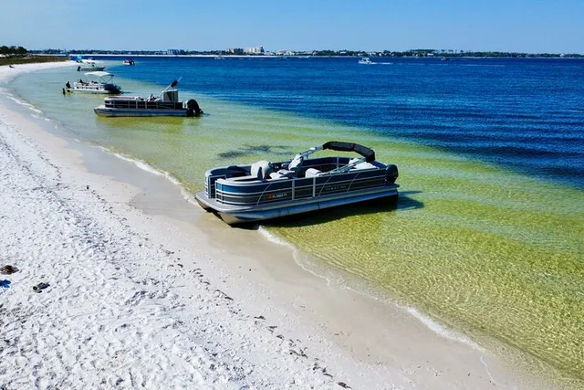 Panama City Beach Pontoon Boat Rental to Shell Island - Image 4