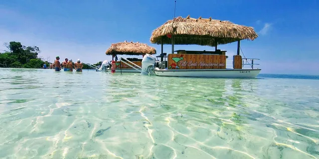 Key West Sandbar Cruise on a Tiki Bar Boat 4 hr - Image 2