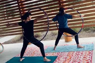 Lynn Haven Yoga with a Hula Hoop 50 min thumbnail 2