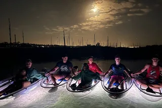 Destin Full Moon Clear Kayak Tour