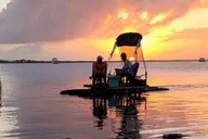 Key Largo Mini Pontoon Boat Tour at Sunset thumbnail 1