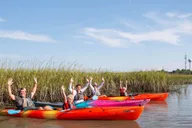 Charleston Folly River Kayak Dolphin Safari at Sunset thumbnail 1