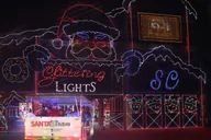 Las Vegas Motor Speedway Holiday Light Show thumbnail 2