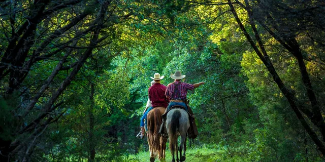 Waco Horseback Ride at Sunset - Image 2