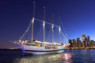 Chicago Skyline Sail on Tall Ship Windy