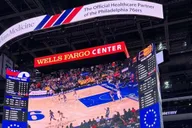 Philadelphia 76ers Basketball Game Ticket thumbnail 4