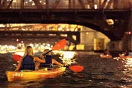 Chicago Ghosts and Gangsters Night Kayak Tour thumbnail 1