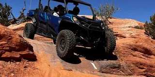 Moab U-Drive Hell's Revenge Off-Road Tour at Sunset