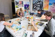 New York City Art Studio Painting Experience thumbnail 5