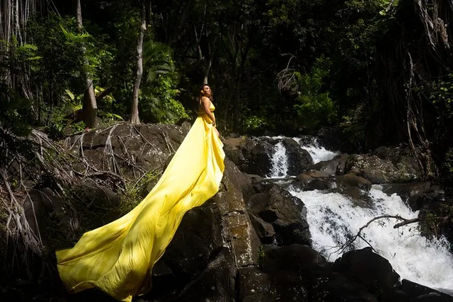 Oahu Flying Dress Photoshoot - Image 5