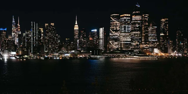 New York City Skyline Night Bus Tour - Image 1