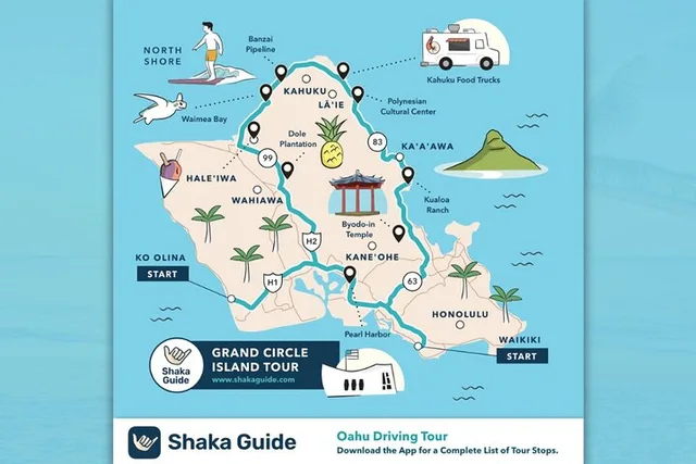 Oahu Circle Island Audio Driving Tour - Image 1