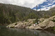 Rocky Mountain National Park Hike to Emerald Lake thumbnail 4