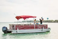 Destin Pontoon Boat Rental at Crab Island thumbnail 5
