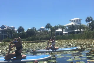 Panama City Floating Yoga Experience